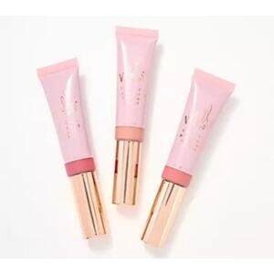 Mally “Stay Chill” Cooling Lip Gloss Set of 3 Pc Nude, Mauve, Berry Pink￼